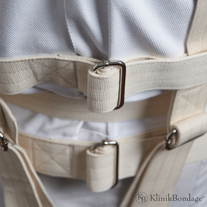 <tc>Fixing belt straitjacket 160cm black and white</tc>