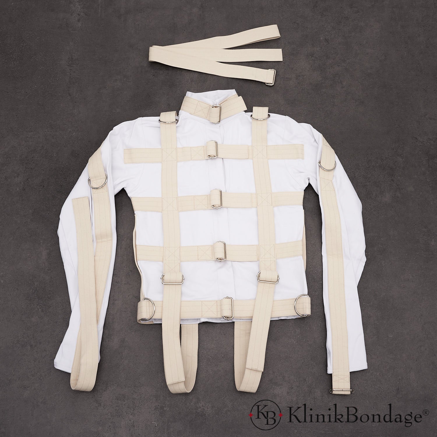 Straitjacket White Beige