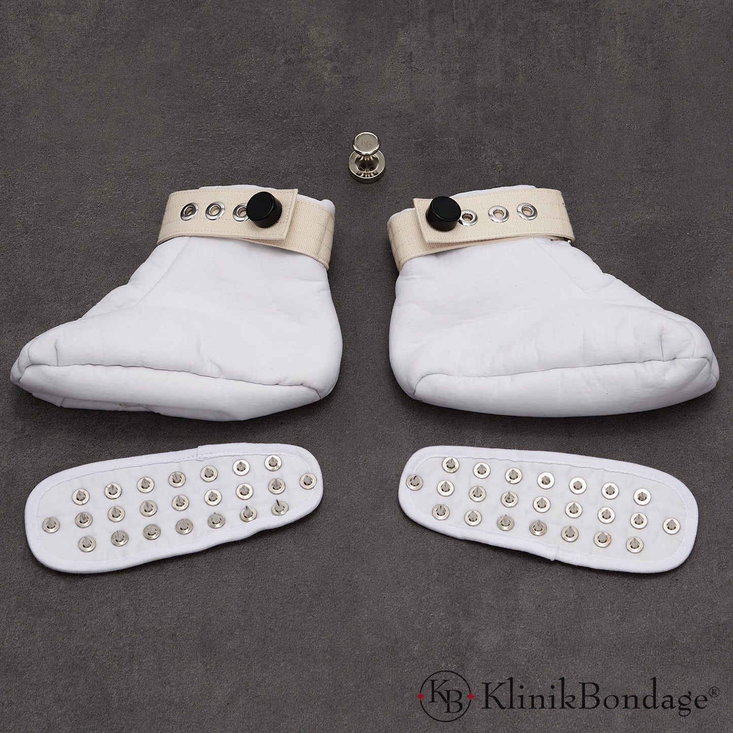 BDSM Crawling Shoes White