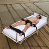 4 Punkt Fixierung Bettfessel Set Schwarz, KlinikBondage
