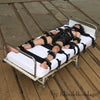 15 Point Fixing bed bondage set black