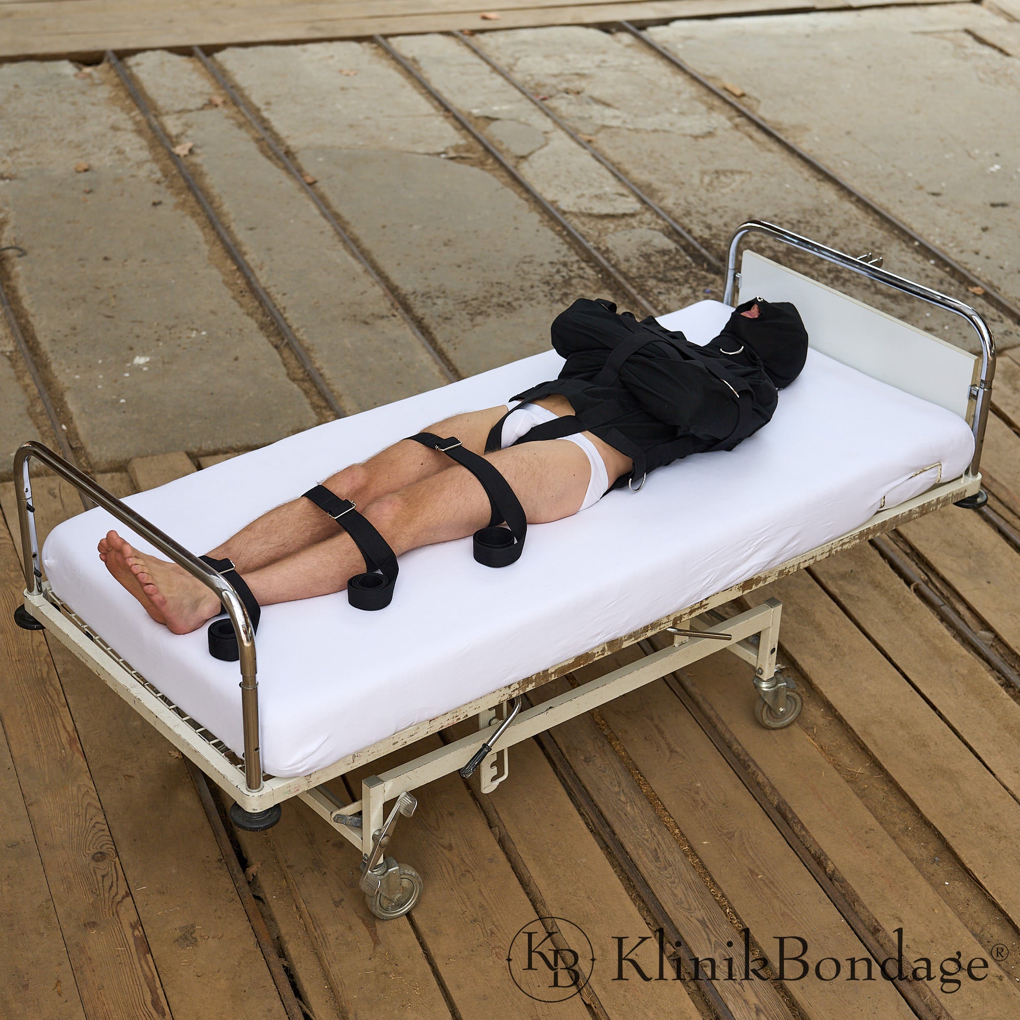 Straitjacket Bondage Set Black