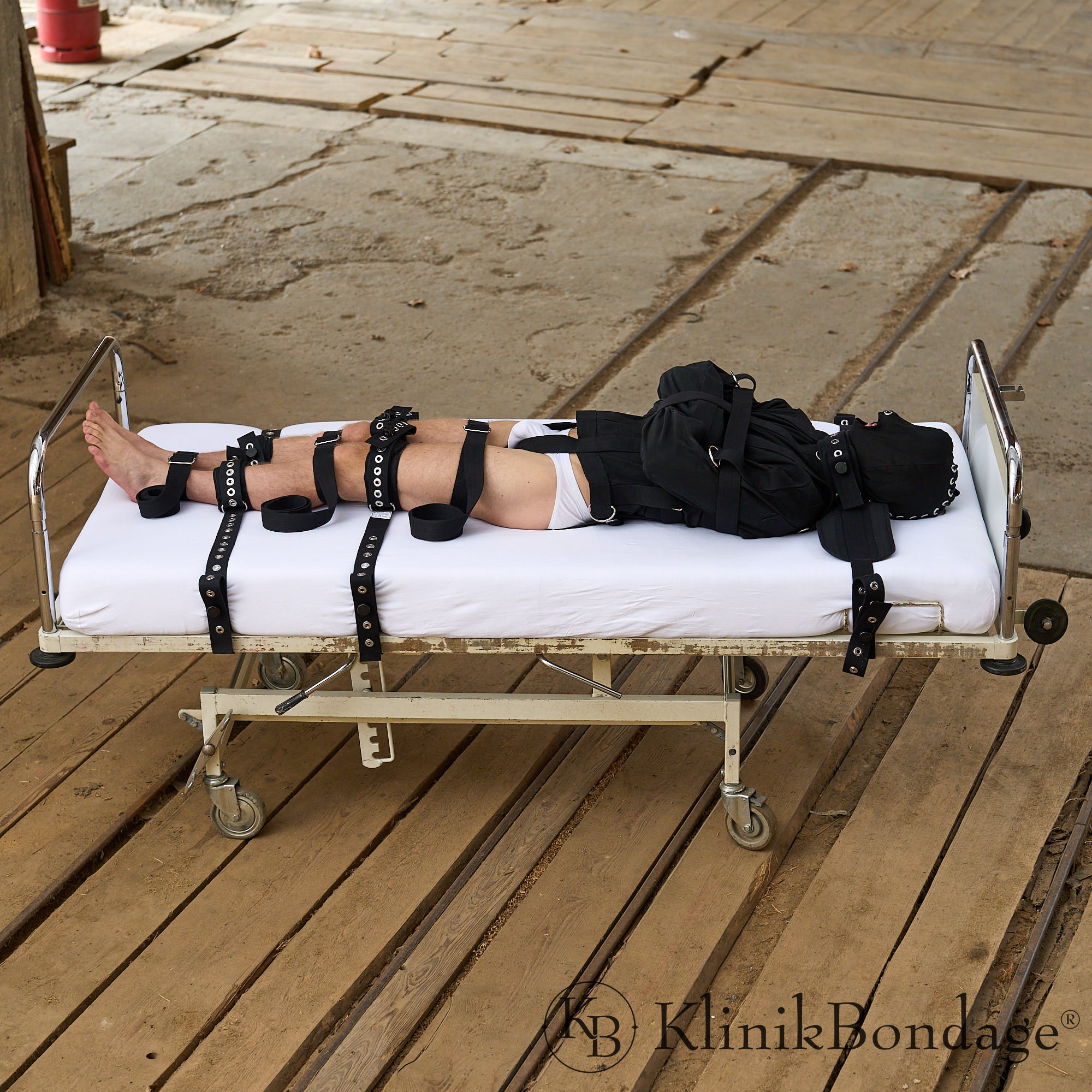 Straitjacket BDSM Set Black