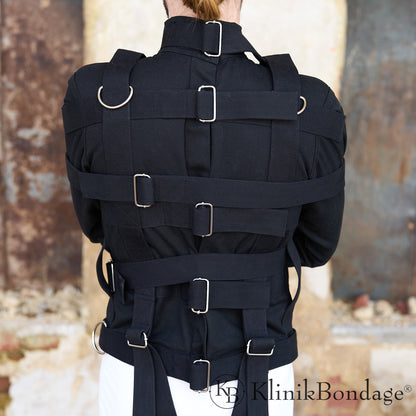 <tc>Fixing belt straitjacket 160cm black and white</tc>